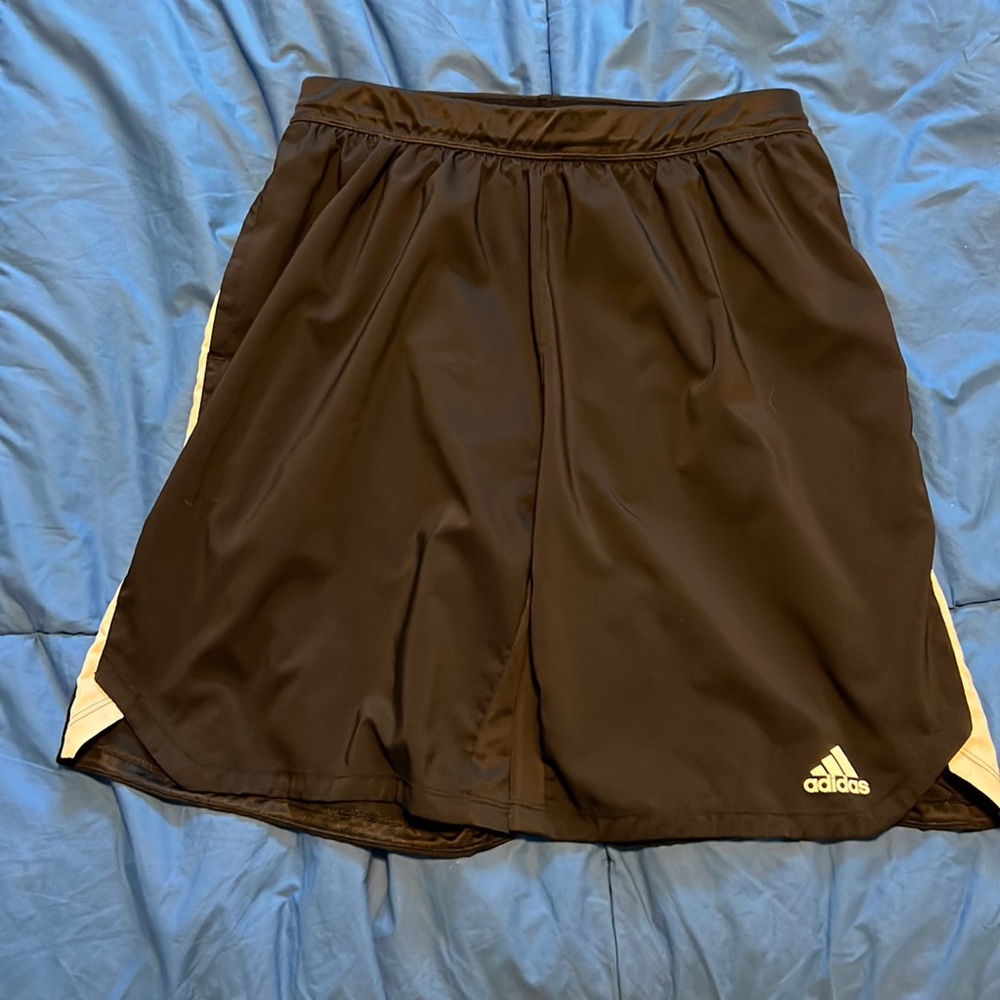 Adidas Black and White Shorts